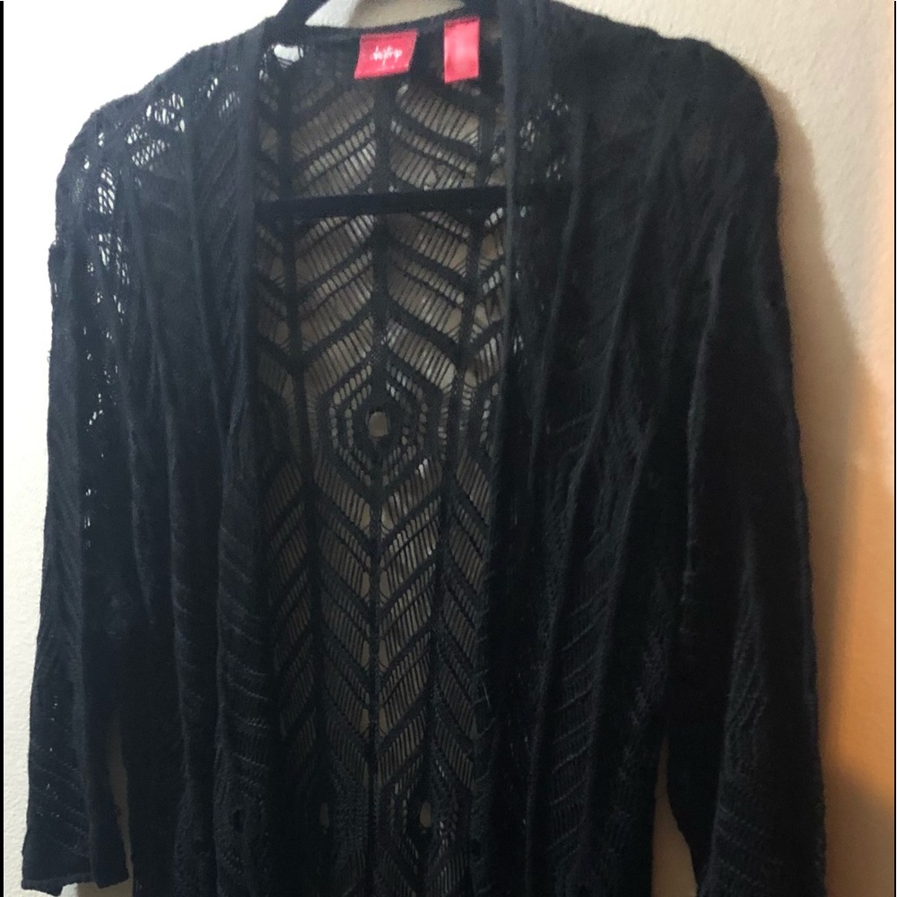 Black Daytrip long sweater
